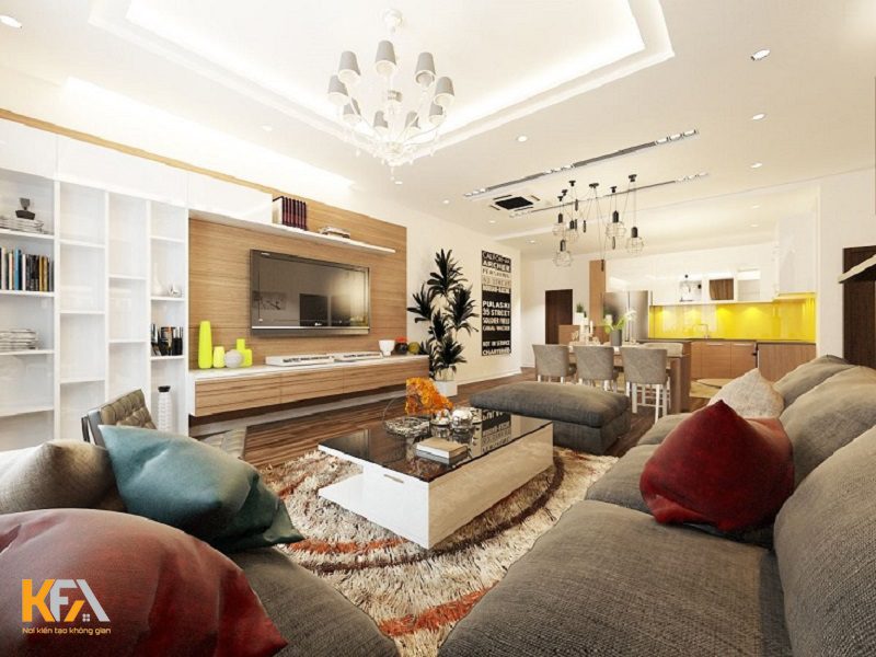 Ánh sáng trắng thường được sử dụng trong các căn hộ cao cấp bởi nó mang lại không gian sang trọng, ấm cúng Ánh sáng trắng thường được sử dụng trong các căn hộ cao cấp bởi nó mang lại không gian sang trọng, ấm cúng