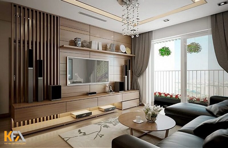 BST 35 Mẫu thiết kế nội thất phòng khách chung cư đẹp miễn chê