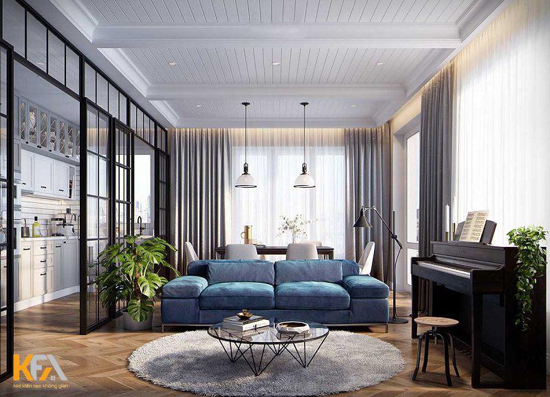 Lựa chọn màu sắc nội thất phòng khách phù hợp với sở thích và bản mệnh của gia chủ