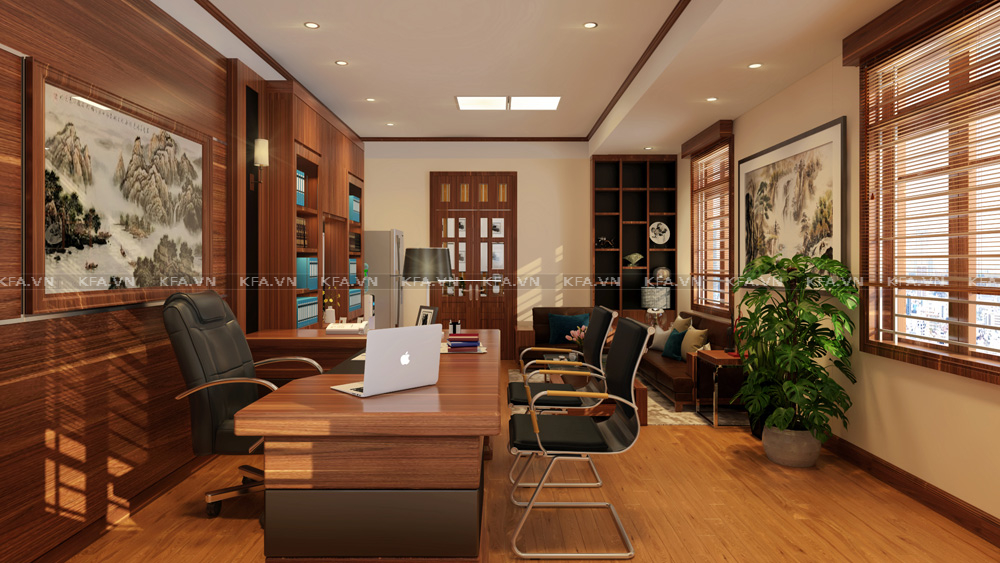 Thiết kế phòng lãnh đạo