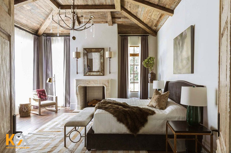 Phòng ngủ phong cách Địa Trung Hải mang vẻ đẹp mơ mộng