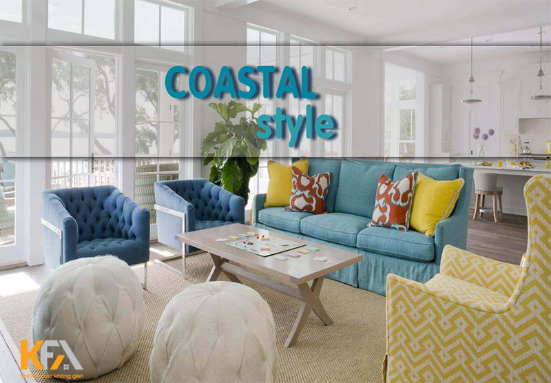 Thiết kế thi công nội thất phong cách Coastal