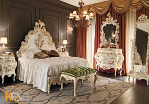 Phong cách Baroque mang sự thoải mái cho phòng ngủ