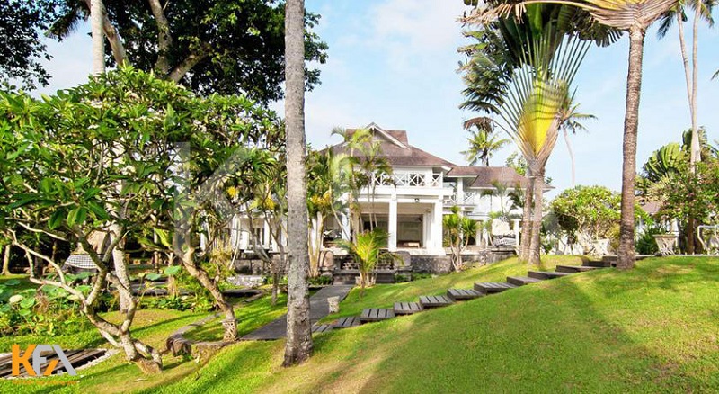 Villa Gajah Putih biệt thự có khuôn viên đẹp, mang đến giá trị cuộc sống