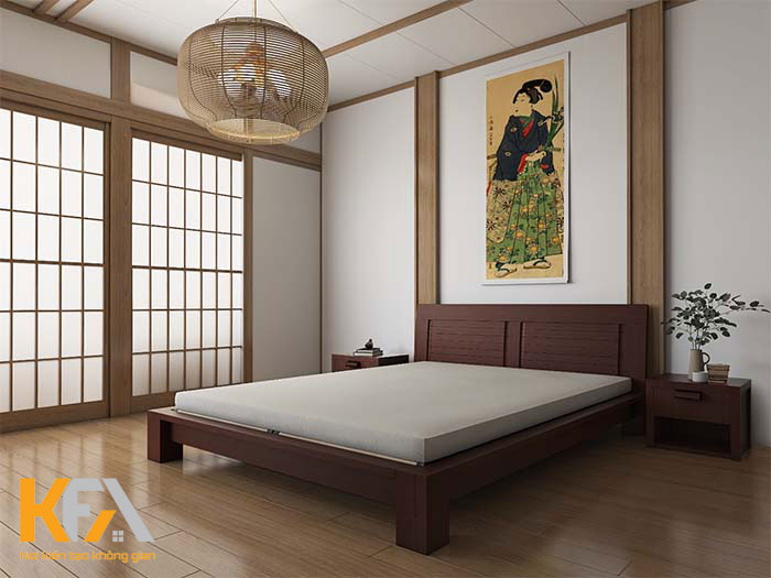 Giường ngủ thấp kiểu Nhật