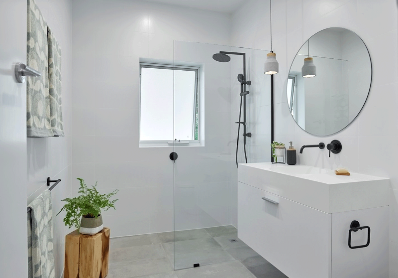 Lắp đặt vòi tắm ở độ cao phù hợp tạo cảm giác thoải mái khi sử dụng