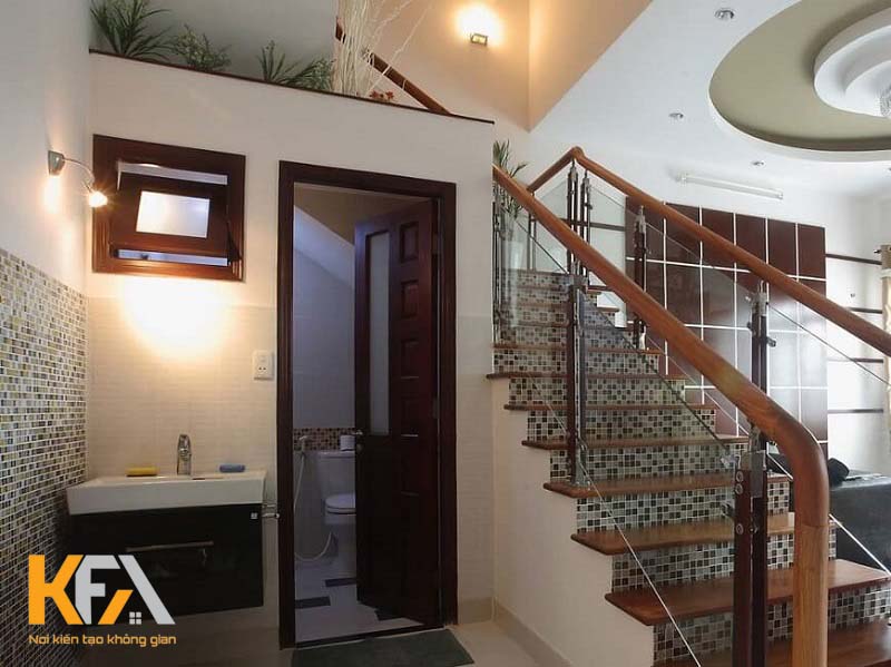 Cách thiết kế nội thất bên ngoài nhà vệ sinh để tạo được sự thân thiện Cách thiết kế nội thất bên ngoài nhà vệ sinh để tạo được sự thân thiện