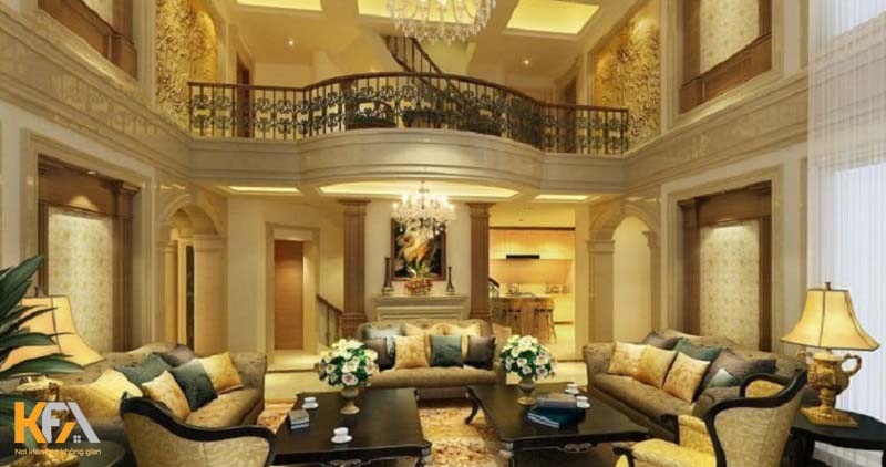 Phong cách nội thất biệt thự cổ điển Phong cách nội thất biệt thự cổ điển