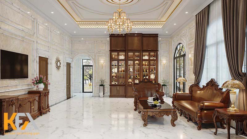 Phong cách nội thất biệt thự tân cổ điển Phong cách nội thất biệt thự tân cổ điển