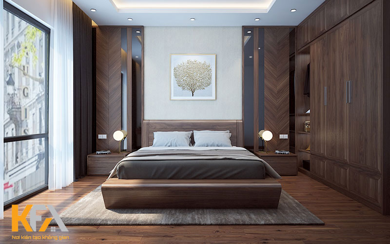 Lí do bạn chọn nội thất gỗ óc chó cho phòng ngủ của mình?
