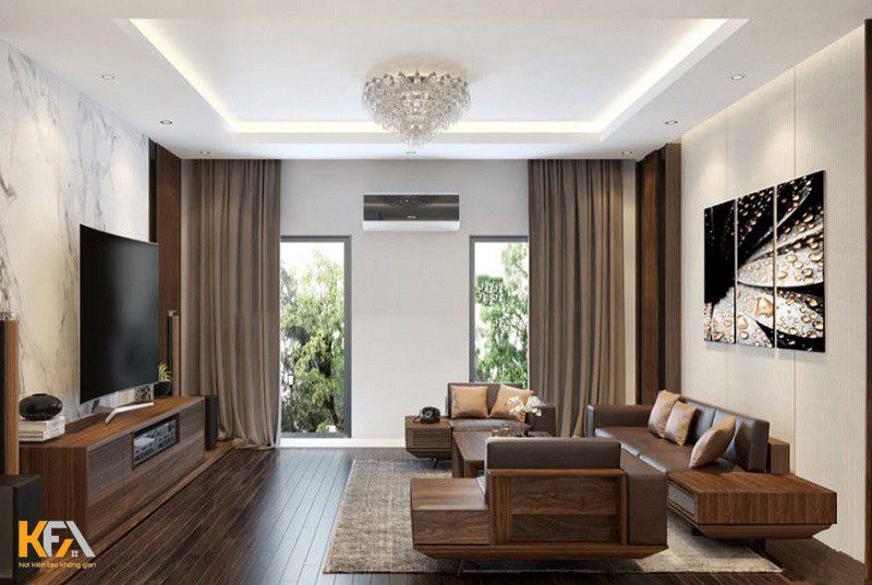Kết hợp lót sàn gỗ với đồ nội thất gỗ tự nhiên giúp tôn lên vẻ sang trọng Kết hợp lót sàn gỗ với đồ nội thất gỗ tự nhiên giúp tôn lên vẻ sang trọng