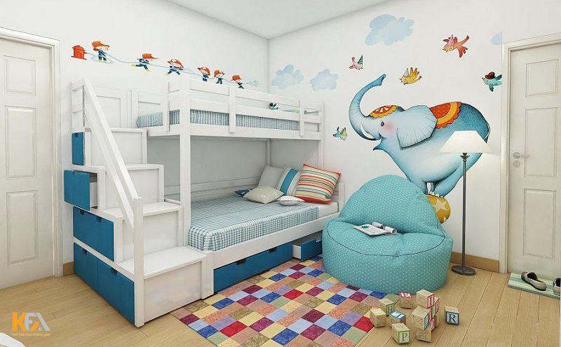 Giường tầng thông minh cho phòng ngủ của bé Giường tầng thông minh cho phòng ngủ của bé