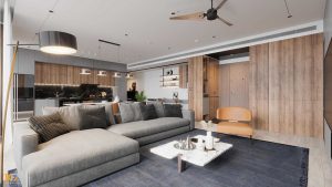 5+ Ý tưởng thiết kế nội thất phòng khách nhà phố đẹp, ấn tượng 2021