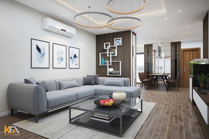 Thiết kế nội thất phòng khách chung cư hiện đại Thiết kế nội thất phòng khách chung cư hiện đại