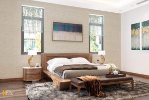 10+ Mẫu nội thất phòng ngủ gỗ tự nhiên nâng tầm giá trị sống