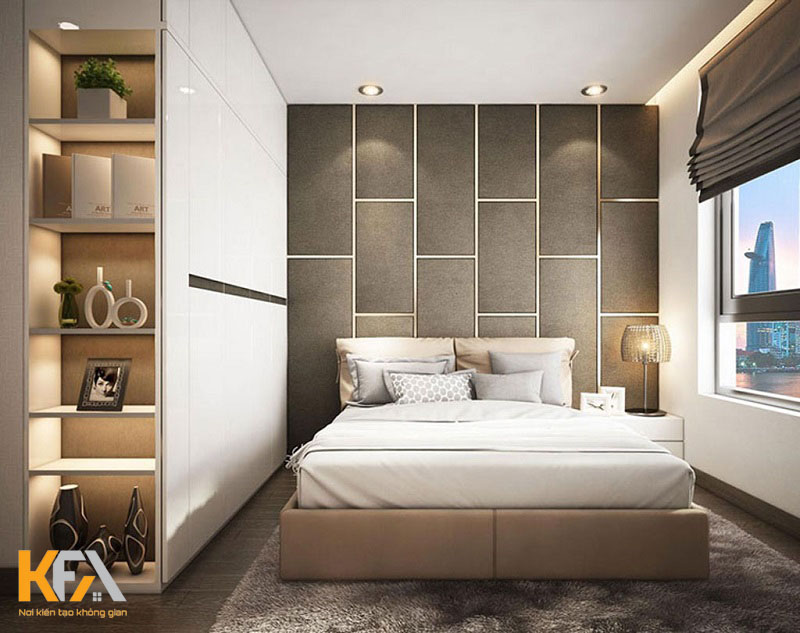 Phòng ngủ cô chú Thuận thiết kế hiện đại, tinh tế Phòng ngủ cô chú Thuận thiết kế hiện đại, tinh tế