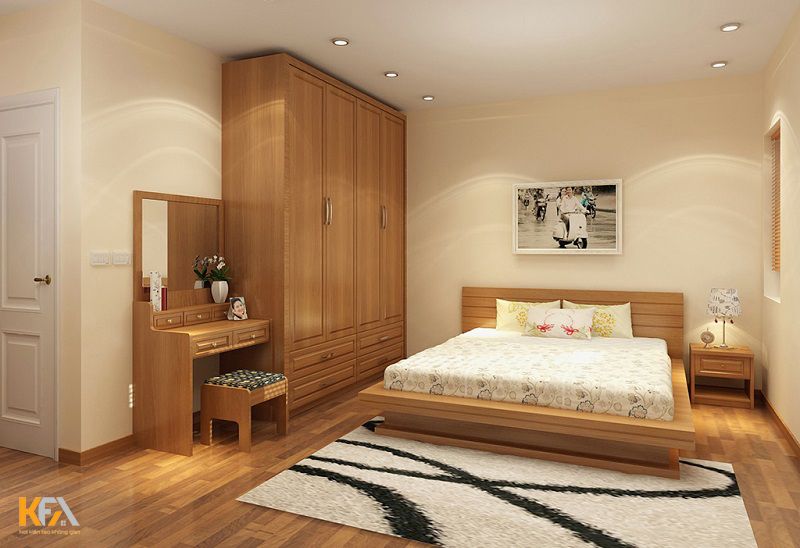 Nội thất KFA - Đơn vị thiết kế thi công nội thất phòng ngủ gỗ công nghiệp uy tín
