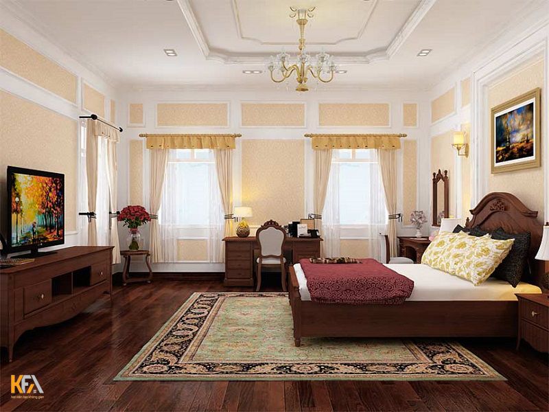 Thảm trải sàn là món đồ trang trí giúp căn phòng thêm nổi bật hơn
