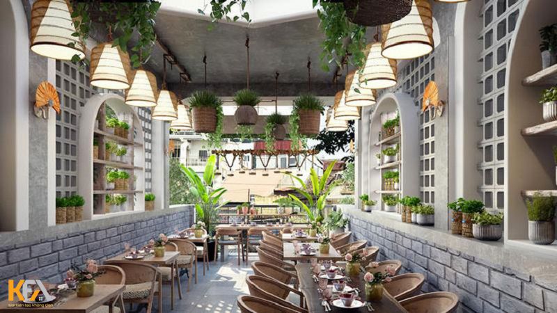 Thiết kế khách sạn với không gian xanh