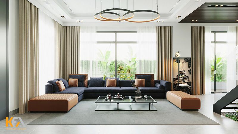 Thiết kế biệt thự phong cách hiện đại Thiết kế phong cách hiện đại
