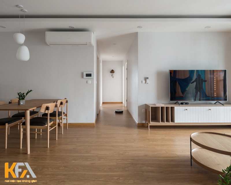 thiết kế nội thất chung cư tối giản