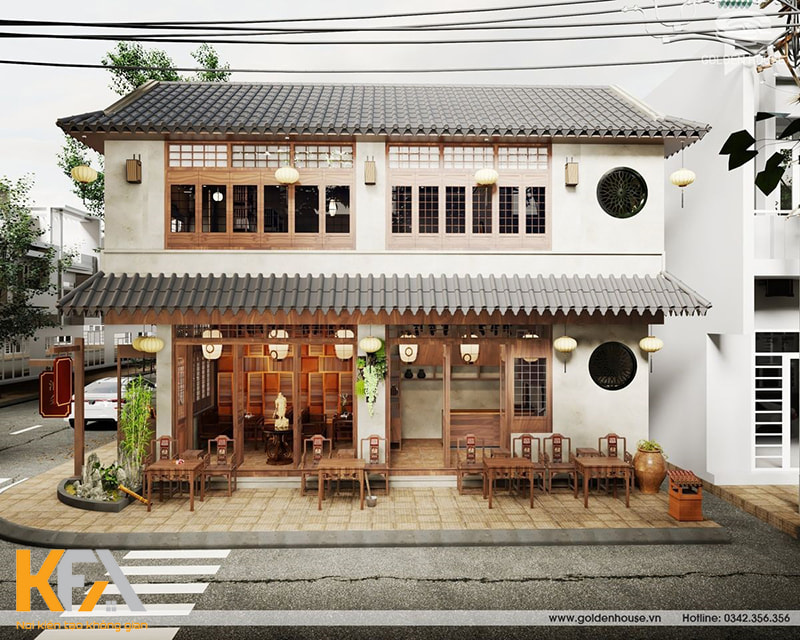 Thiết kế quán cafe phong cách Nhật Bản