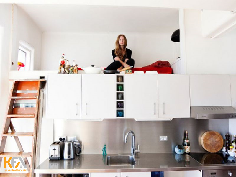 Cách khắc phục nhược điểm phòng ngủ đặt trên bếp Cách khắc phục nhược điểm phòng ngủ đặt trên bếp
