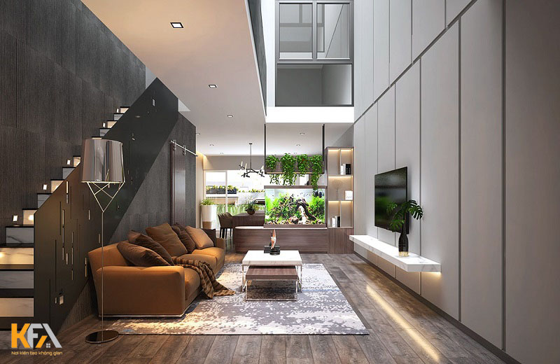 Dự án nội thất nhà phố 4 tầng