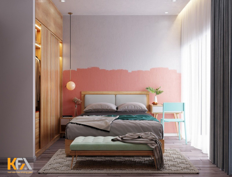 Nội thất phòng ngủ 11m2 thiết kế tối giản Nội thất phòng ngủ 11m2 thiết kế tối giản