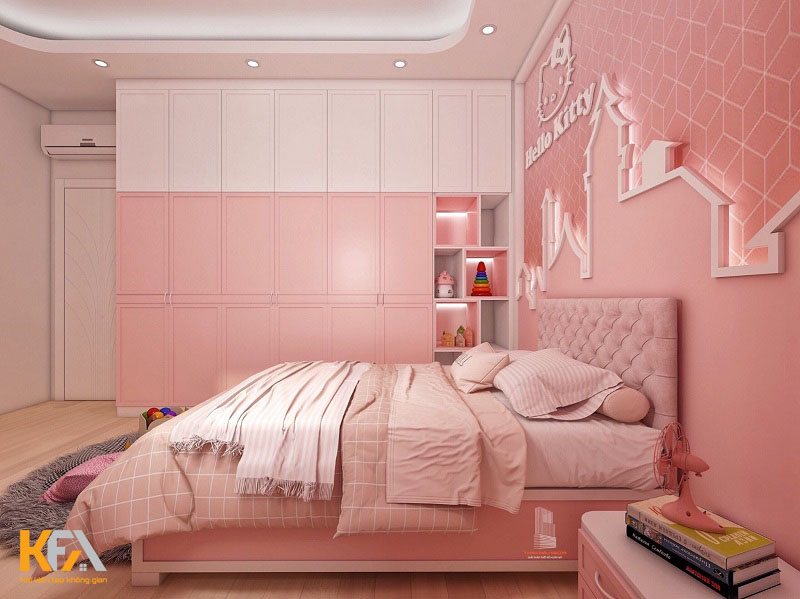 Lựa chọn màu sơn phòng ngủ màu hồng
