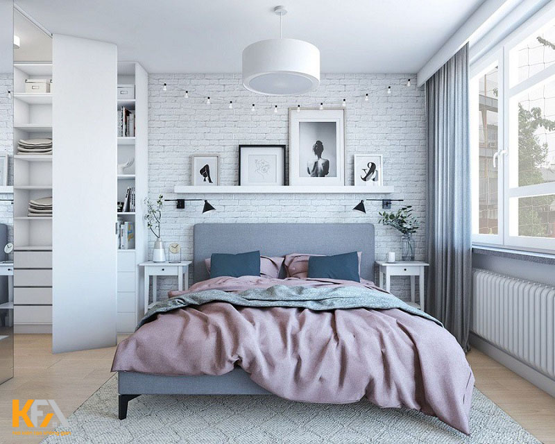 Phòng ngủ Bắc Âu vẻ đẹp tinh khôi và thuần khiết