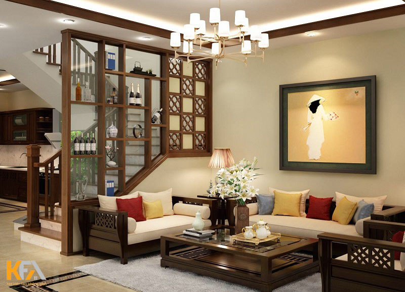 29 mẫu tủ trang trí phòng khách đẹp, thịnh hành nhất 2022 11 Mẫu tủ rượu trang trí cho nhà ống cực đẹp