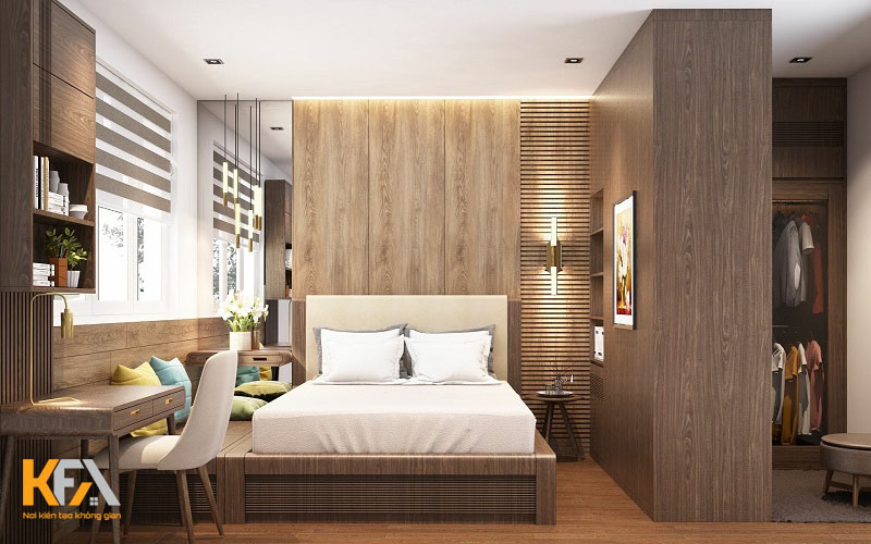 10+ Mẫu thiết kế phòng ngủ 3x4m đẹp, giá rẻ & tiện nghi nhất 2022