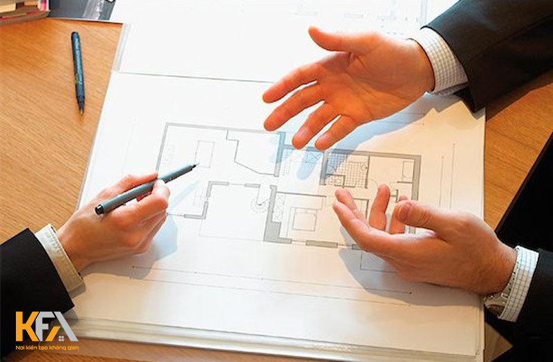 Khảo sát và tư vấn trong quy trình thiết kế trọn gói