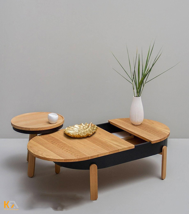  Mẫu bàn trà ngồi bệt kiểu Nhật thiết kế thông minh
