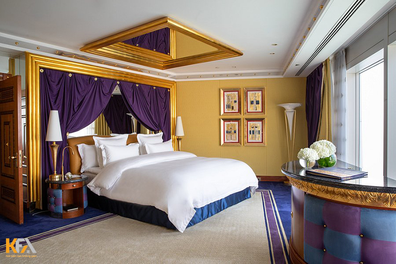 Khách sạn 7 sao Bu Al Arab của Dubai-01