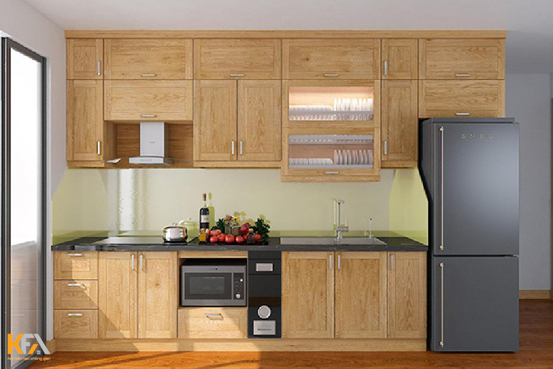 Lựa chọn tủ bếp nhà cấp 4 giúp tiết kiệm không gian