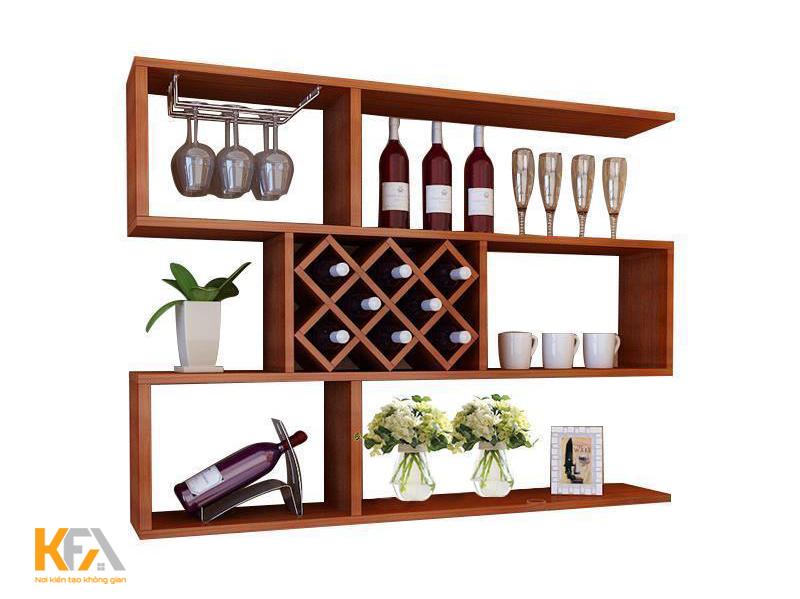Lưu ý khi lựa chọn mẫu tủ rượu treo tường phòng khách