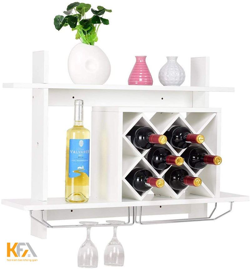 Lựa chọn màu sắc tủ rượu phòng khách hài hòa với không gian