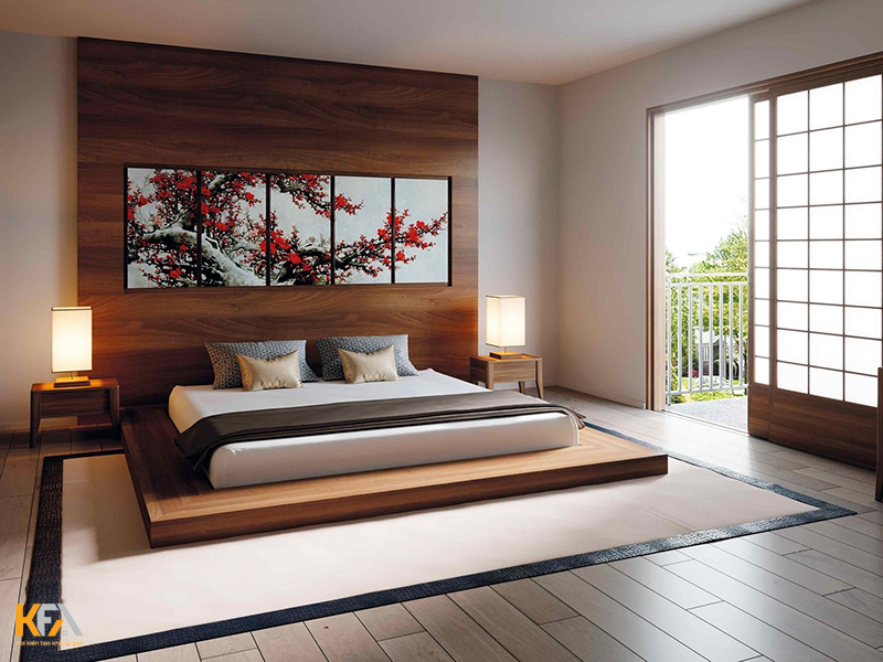 Mẫu thiết kế phòng ngủ kiểu Nhật-07