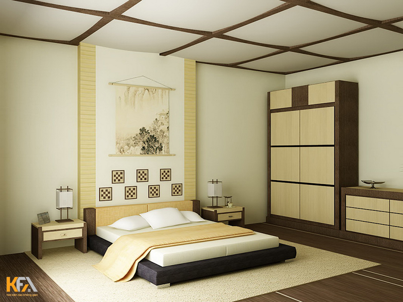 Mẫu thiết kế phòng ngủ kiểu Nhật-15