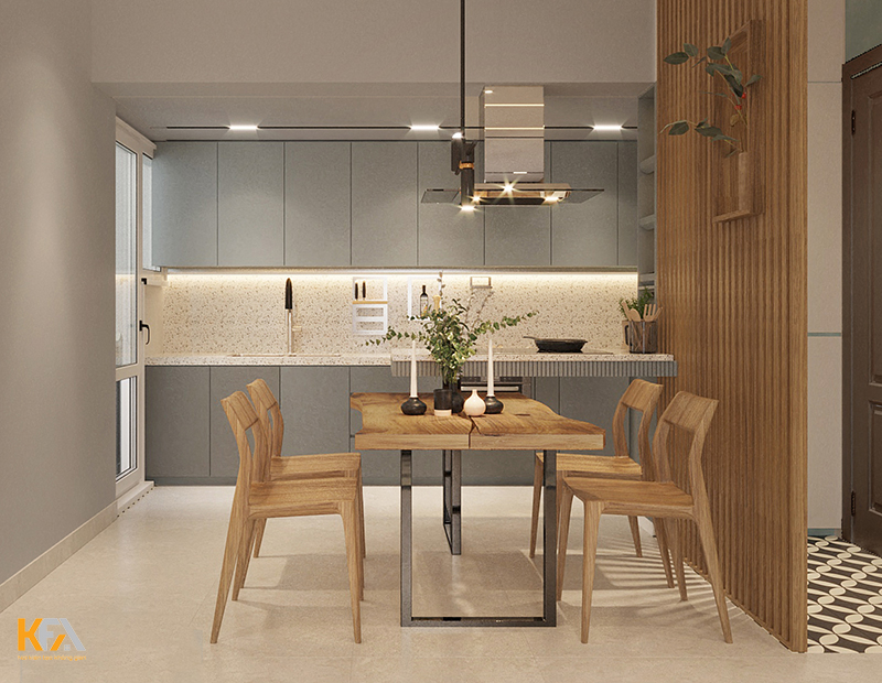 Thiết kế nội thất phòng bếp mang lại rất nhiều lợi ích