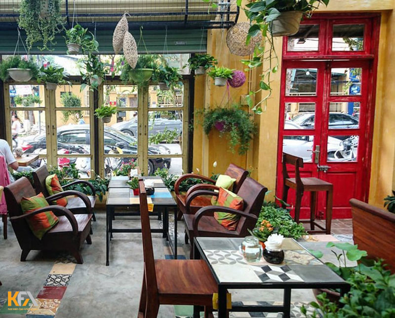 Mẫu thiết kế quán cafe sân vườn nhỏ đẹp-13