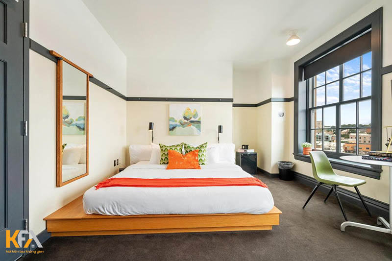 Với những phòng ngủ thiết kế đơn giản, dễ thi công thì giá thành thường rẻ hơn