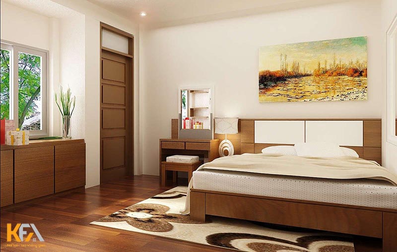 Trang trí phòng ngủ với tranh phong cảnh, hợp phong thủy