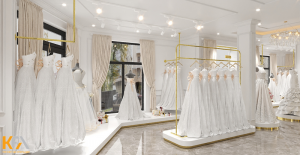 Thiết kế showroom áo cưới