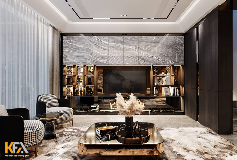 Thiết kế nội thất biệt thự Văn Phú - Hà Đông- pc Luxury