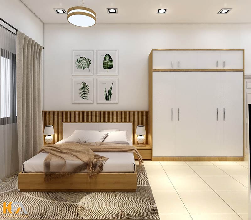 Thiết kế phòng ngủ đẹp diện tích 20m2 - Thiết Kế Nội Thất