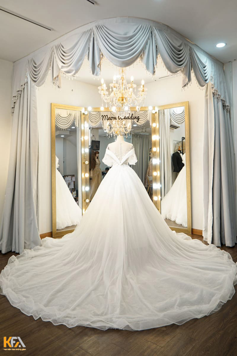 Thiết kế cửa hàng áo cưới Trương Ngọc Diễm