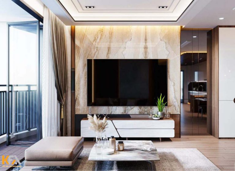 101+ Mẫu vách tivi phòng khách đẹp, hiện đại Hot nhất 2024
